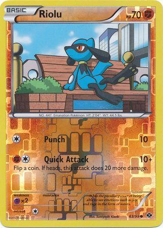 Riolu – 63/99 – Common Reverse Holo