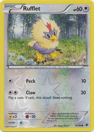 Rufflet – 87/98 – Common Reverse Holo