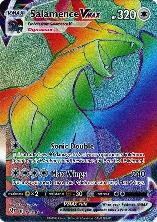 Salamence VMAX – 194/189 – Hyper Rare