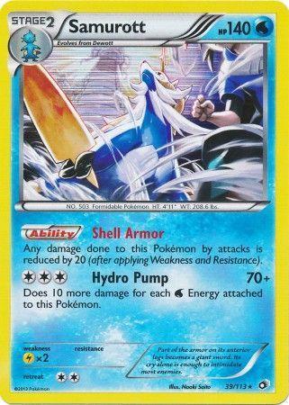 Samurott – 39/113 – Holo Rare