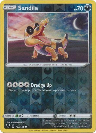 Sandile - 107/185 - Common Reverse Holo