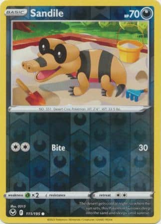 Sandile - 111/195 - Common Reverse Holo