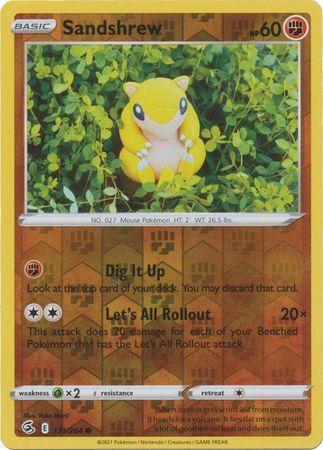 Sandshrew – 131/264 – Common Reverse Holo