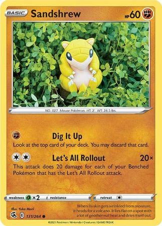 Sandshrew – 131/264 – Common