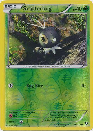Scatterbug – 15/146 – Common Reverse Holo