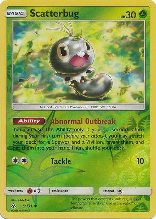 Scatterbug – 5/131 – Common Reverse Holo