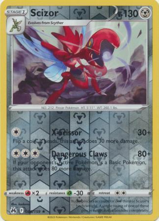 Scizor – 086/159 – Rare Reverse Holo