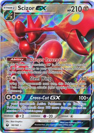 Scizor GX – 90/168 – Ultra Rare