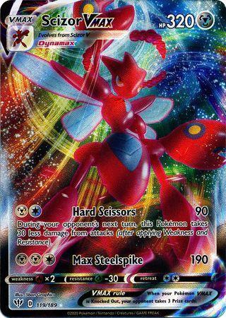 Scizor VMAX – 119/189 – Ultra Rare