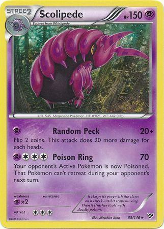 Scolipede – 53/146 – Rare