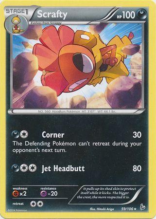 Scrafty – 59/106 – Rare