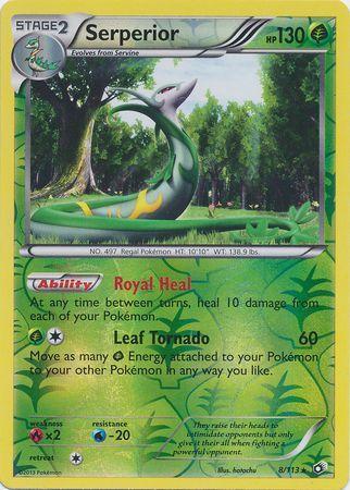 Serperior – 8/113 – Holo Rare Reverse Holo