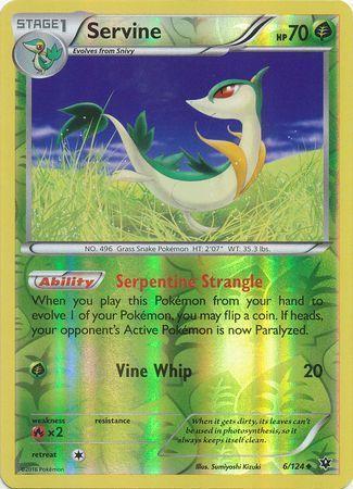 Servine – 6/124 – Uncommon Reverse Holo
