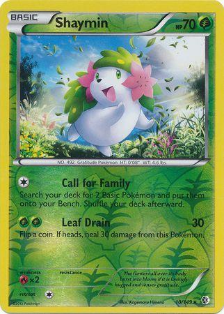 Shaymin – 10/149 – Rare Reverse Holo