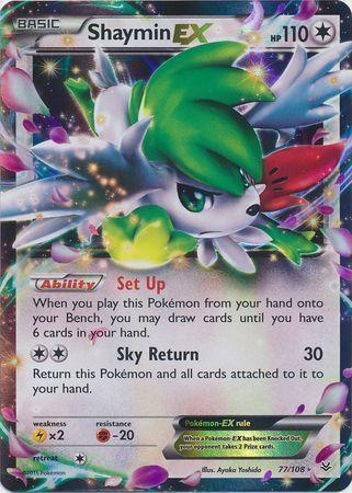 Shaymin EX – 77/108 – Ultra Rare