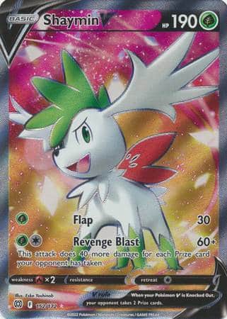 [ESP] Shaymin V – 152/172 – Full Art Ultra Rare