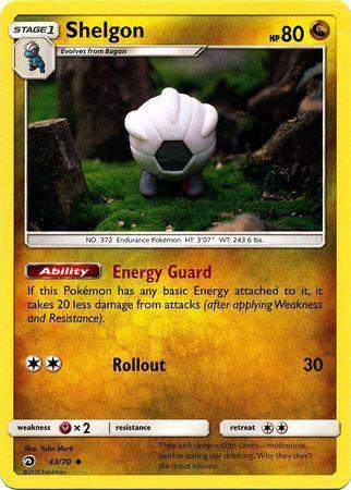 Shelgon – 43/70 – Uncommon