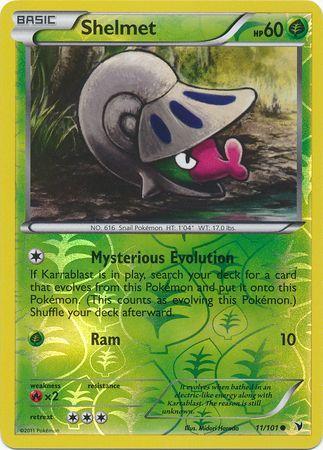 Shelmet – 11/101 – Common Reverse Holo
