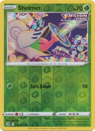 [ESP] Shelmet – 13/264 – Common Reverse Holo