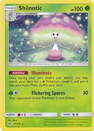 Shiinotic – 17/149 – Holo Rare