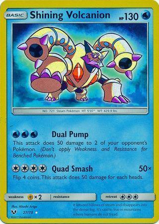 Shining Volcanion – 27/73 – Holo Rare