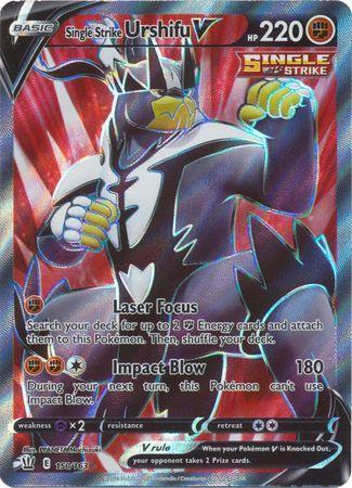 Single Strike Urshifu V – 150/163 – Full Art Ultra Rare