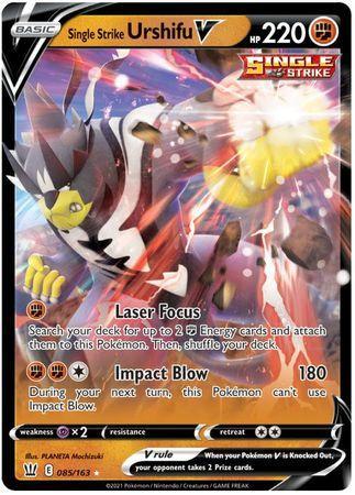 Single Strike Urshifu V – 85/163 – Ultra Rare