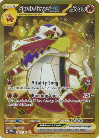 Skeledirge ex – 272/193 – Gold Secret Rare