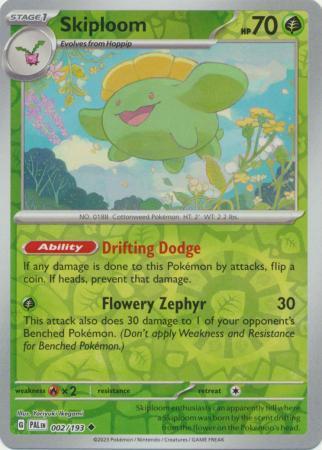 Skiploom – 002/193 – Uncommon Reverse Holo