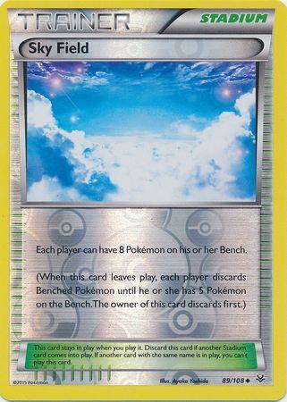 Sky Field – 89/108 – Uncommon Reverse Holo