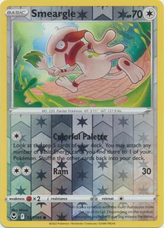 Smeargle - 137/195 - Common Reverse Holo