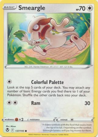 Smeargle - 137/195 - Common
