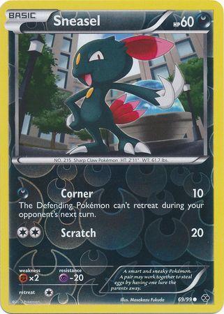 Sneasel – 69/99 – Common Reverse Holo