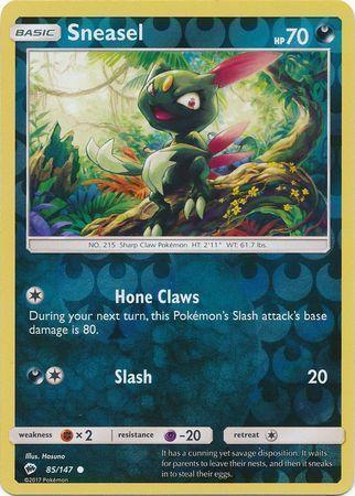 Sneasel - 85/147 - Common Reverse Holo