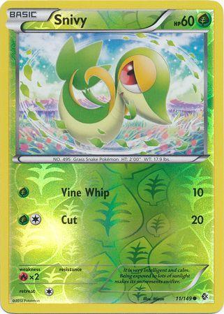 Snivy – 11/149 – Common Reverse Holo