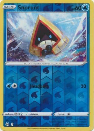 Snorunt – 034/159 – Common Reverse Holo