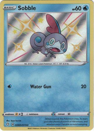 Sobble – SV25/SV122 – Shiny Rare