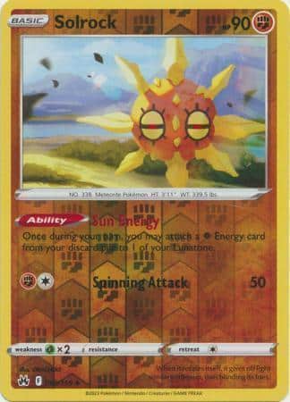 Solrock – 069/159 – Uncommon Reverse Holo