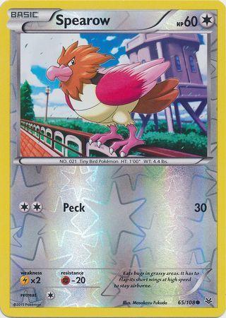 Spearow – 65/108 – Common Reverse Holo