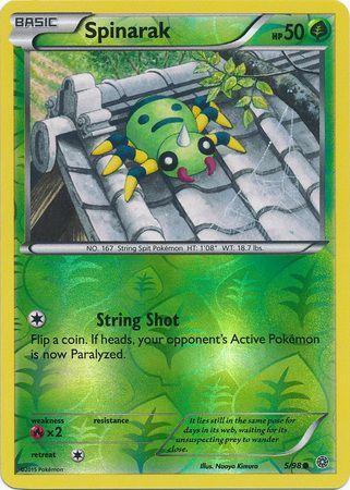 Spinarak – 5/98 – Common Reverse Holo