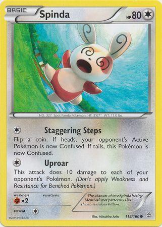 Spinda – 115/160 – Common