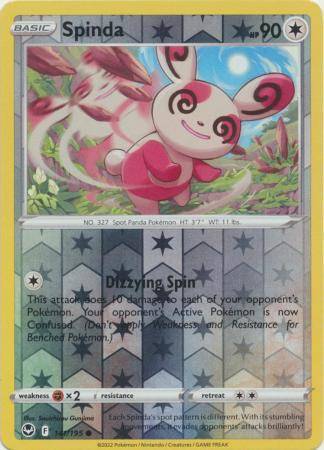 [ESP] Spinda – 141/195 – Common Reverse Holo