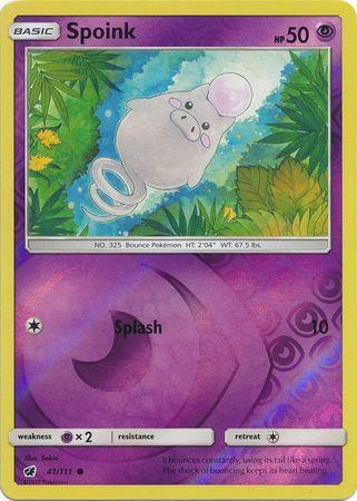 Spoink - 41/111 - Common Reverse Holo