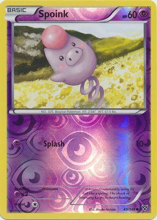 Spoink – 49/146 – Common Reverse Holo