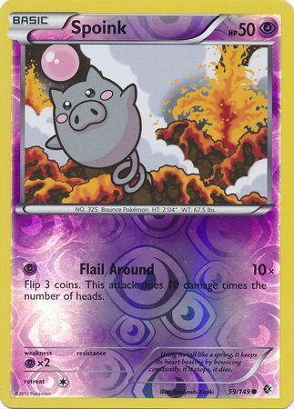 Spoink – 59/149 – Common Reverse Holo