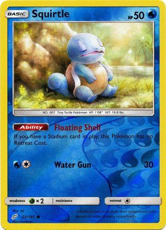 Squirtle – 22/181 – Common Reverse Holo