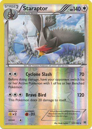 Staraptor – 127/162 – Rare Reverse Holo