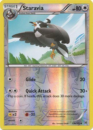 Staravia – 126/162 – Uncommon Reverse Holo