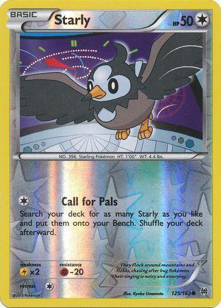 Starly – 125/162 – Common Reverse Holo