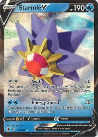 Starmie V – 030/189 – Ultra Rare